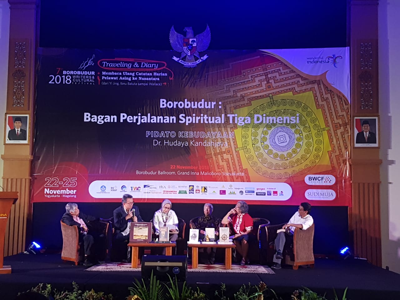 BWCF 2018 Pembukaan - “Ketenaran Nusantara di Mata Dunia: Kesaksian Karya Yi Jing di Abad VII”