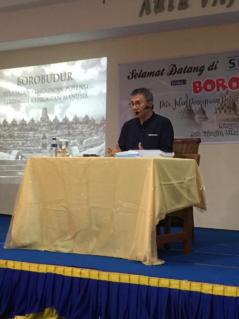 Seminar Bersama Upasaka Salim Lee: "Peta Jalan Pencapaian Potensi Tertinggi Kehidupan Manusia"