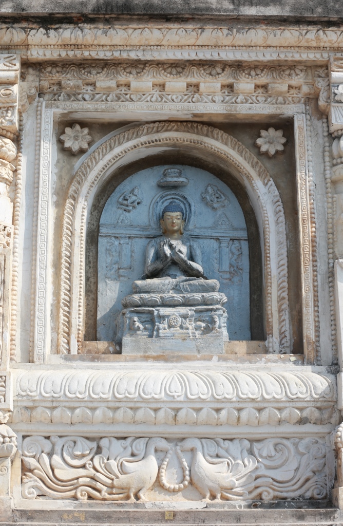 Teaching Mudra At Mahabodhi Stupa